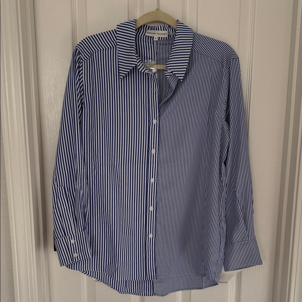 Blue Striped Women’s Shirt